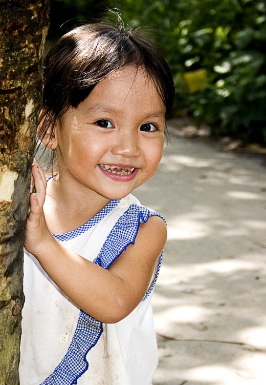 Girl in Mekong Delta
