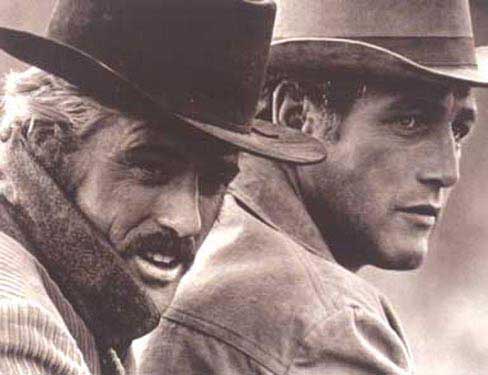 Robert Redford and Paul Newman absolutely nail it as "Butch Cassidy and The Sundance Kid".