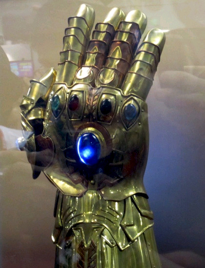 Thanos will be dropping "The Gauntlet" in a theater near you