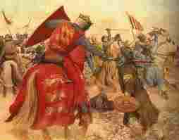 The Saracens (Moslems) don't quite see the Crusaders as Heroes!