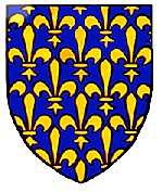 The Fleur de lis, the French Royal Coat of Arms