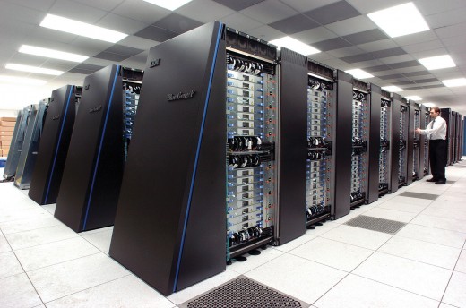 Blue Gene supercomputer made by IBM
