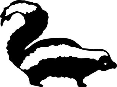 Free Stock Photo: Illustration Of A Skunk by: Coniac Publishing