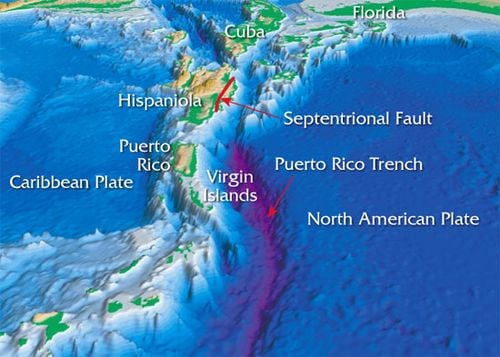 seismically active zone