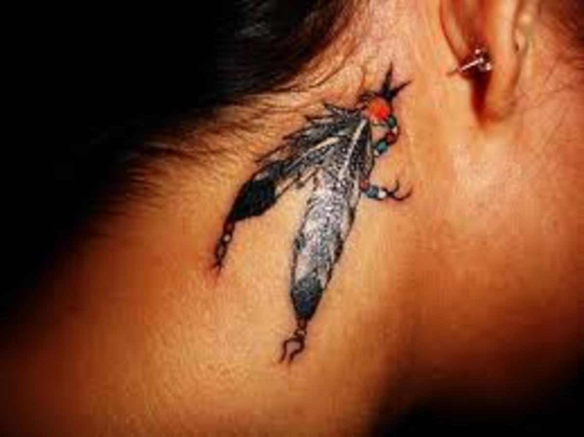Indian Feather Tattoos And Meanings-Indian Feather Tattoo Ideas And ...
