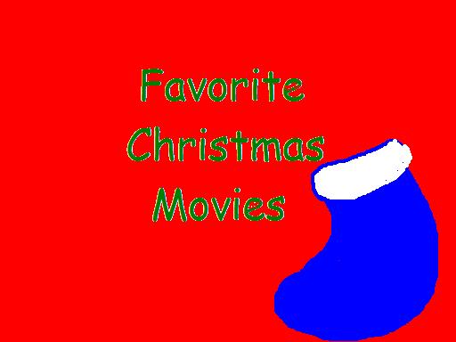 I love to watch Christmas movies around the holidays.