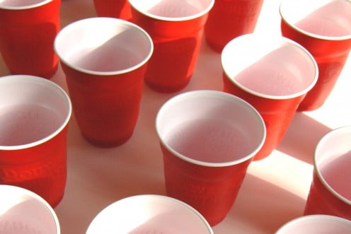 Red solo cup. Mix in the music of Toby Keith.