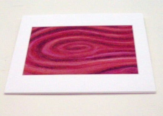 Reese: "Red Chaos" - oil on paper, 2011