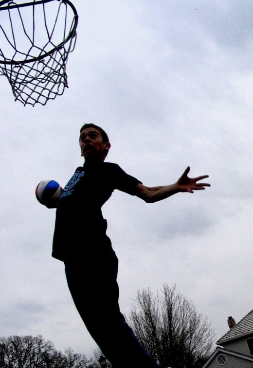 Even something as simple as shooting hoops will bring a change in your overall body language
