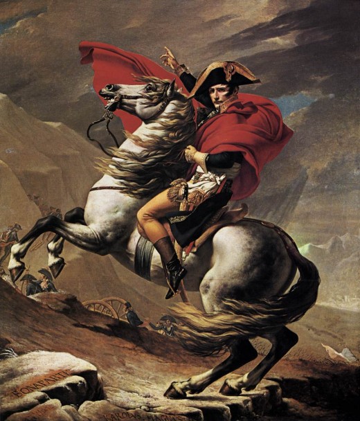 The Iconic Image of Napoleon Bonaparte. 