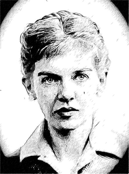 Sketch of Elizabeth Smart