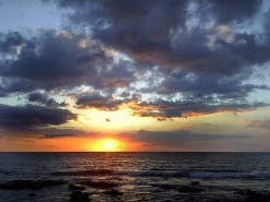 Hawaii: Tropical sunset on the Big Island