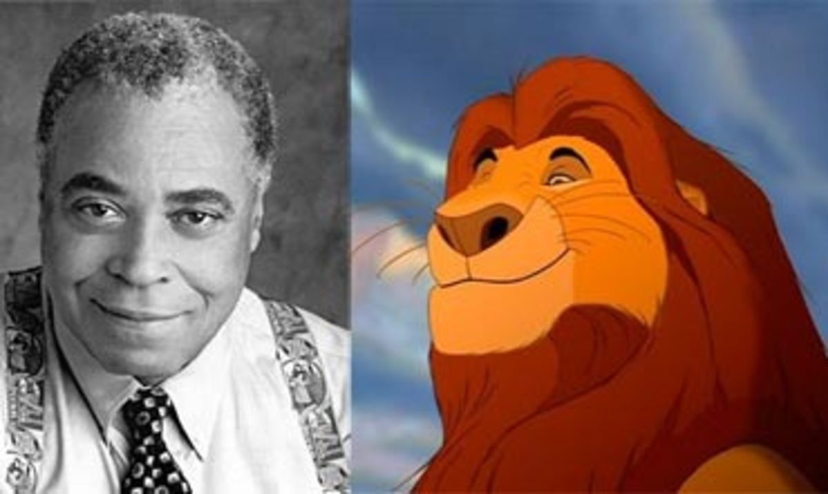 James Earl Jones voiced Mufasa