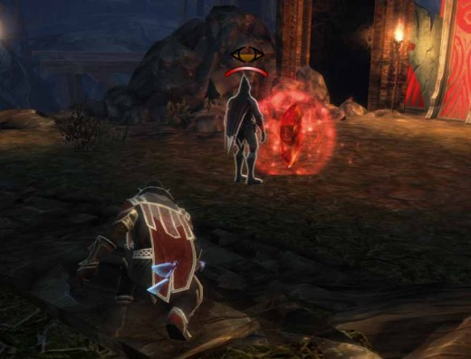 Kingdoms of Amalur Hunter's Pit Final Fight - Sneak Attack Tuatha Raider and Destroy the Eyes of Tirnorch