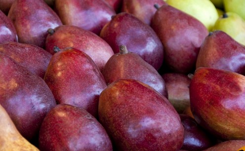 Burnished Crimson Pears