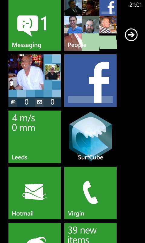 Lumia Home Screen