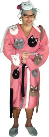 Crazy cat lady costume