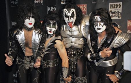 KISS with Paul, Eric Singer, Gene, and Tommy Thayer