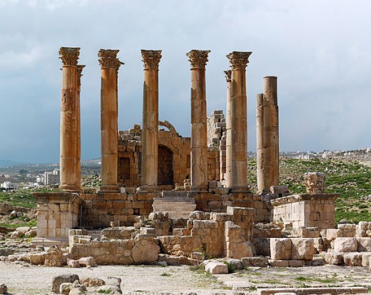 All that  remains of the Temple of Artemis