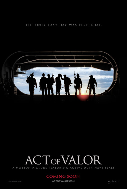 Act of Valor will be in theaters Friday, February 24, 2012