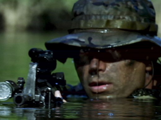 Act of Valor uses real active duty SEALs playing themselves and using live ammunition