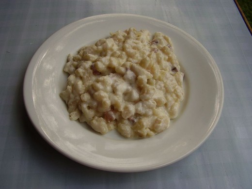 Bryndzove halusky
