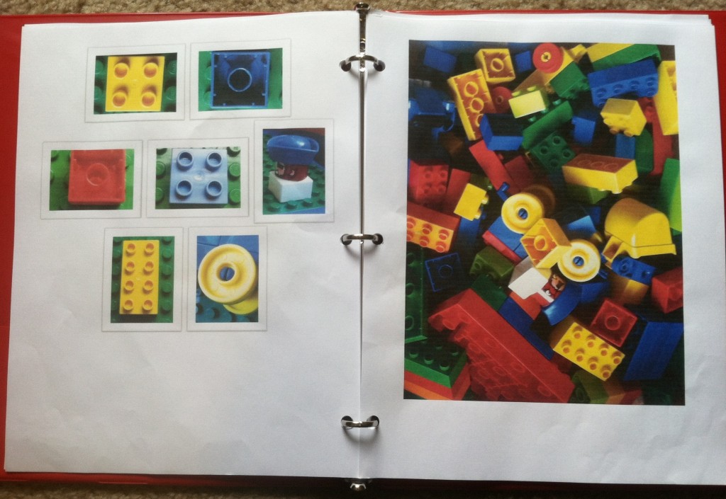 How to make a look and find book for kids
