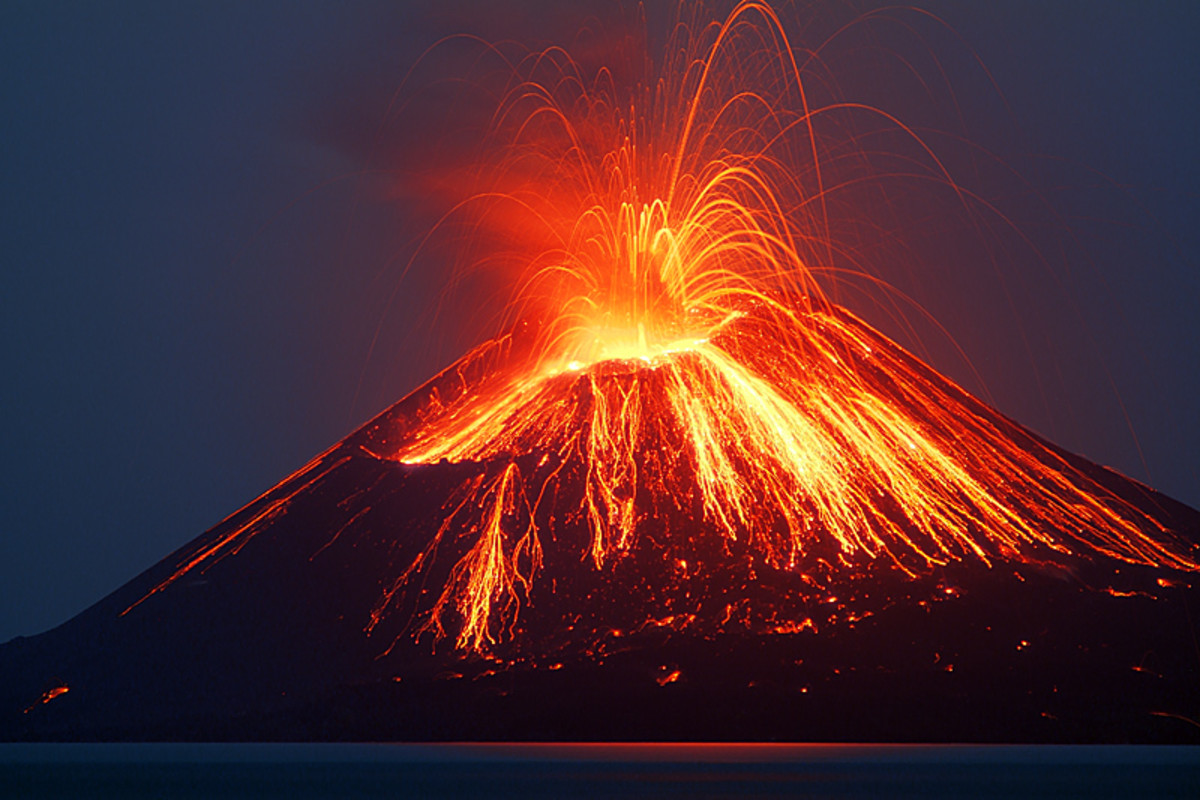 Living on the Edge-Where the Volcano Sleepsor Erupts 