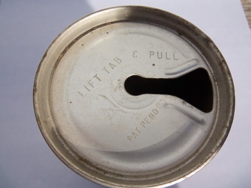 This is the top of the steel Can-B