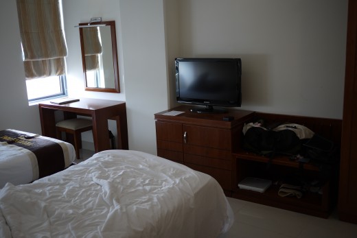 Very clean rooms at the Truong.
