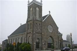 Where the author served as altar boy!