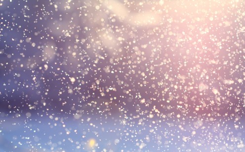 Snow.