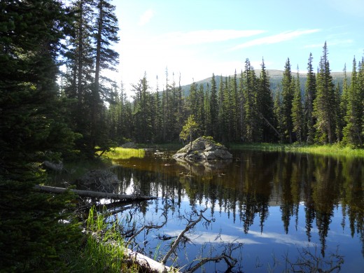 along trail to Pear Lake, Rocky Mountain National Park