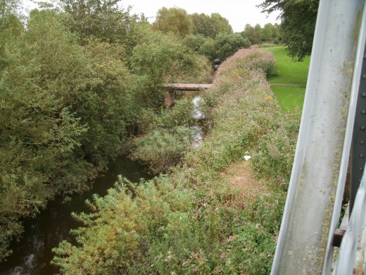 Wall at River Petteril