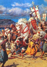 Richard The Lionheart  At The Third Crusades