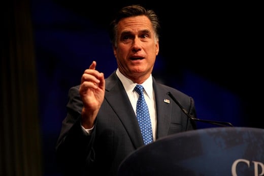 Mitt Romney at the 2012 CPAC Convention