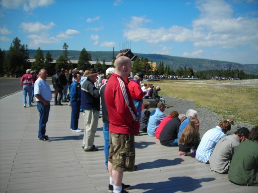 Tyler at Yellowstone.