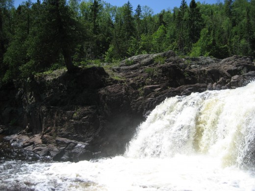 Devil's Kettle Falls, Minnesota
