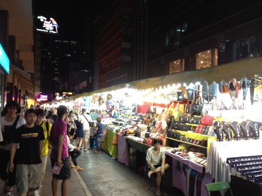 Patpong night market in full swing.