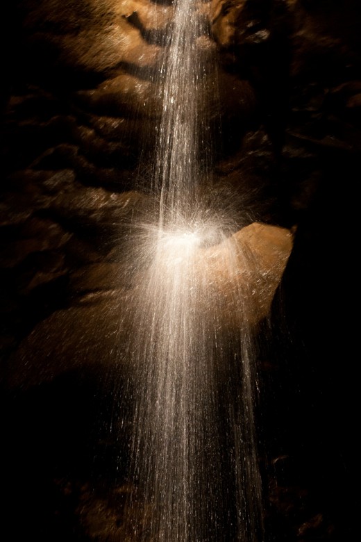 Aillwee Cave Waterfall