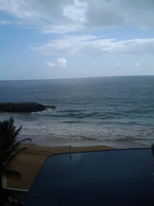  I saved this view from the epic city of San Juan, Puerto Rico.  I brought it back home with me to share with you.  