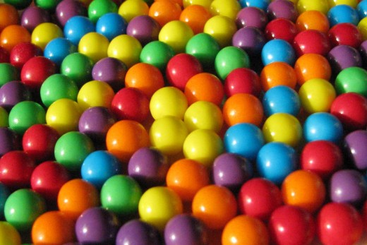 Colourful Hard Candy