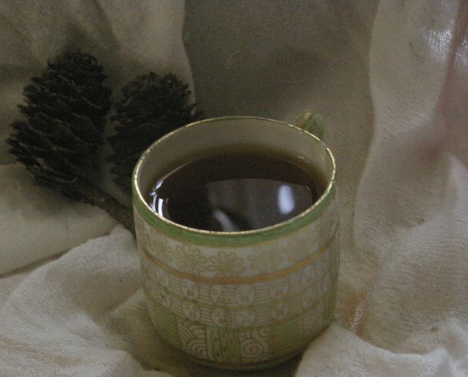 Japanese and Chinese tea is drank unadorned, without cream, sugar, milk or honey.