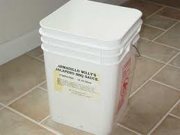 Just like the empty bucket dad used to take home.