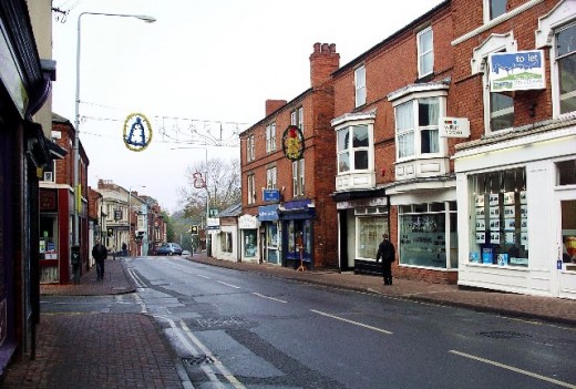 Main Street Kimberley, Nottinghamshire, Great Britain