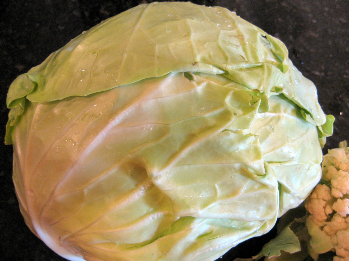 Cabbage is a healthy addition to soup.