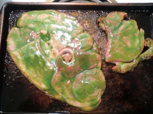 Green Ham (Baked in the oven)