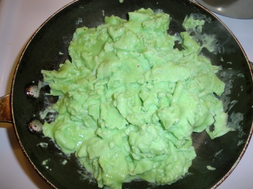 Green Eggs, scrambled !!