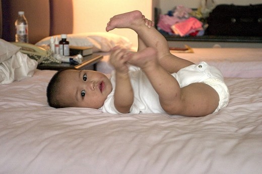 Changing nappies frequently, as soon as possible after soiling, helps babies to avoid nappy rash