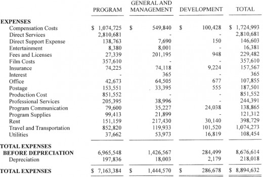 2011 financial report for Invisible Children Inc